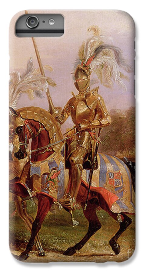 Eglinton iPhone 6s Plus Case featuring the painting Lord of the Tournament by Edward Henry Corbould