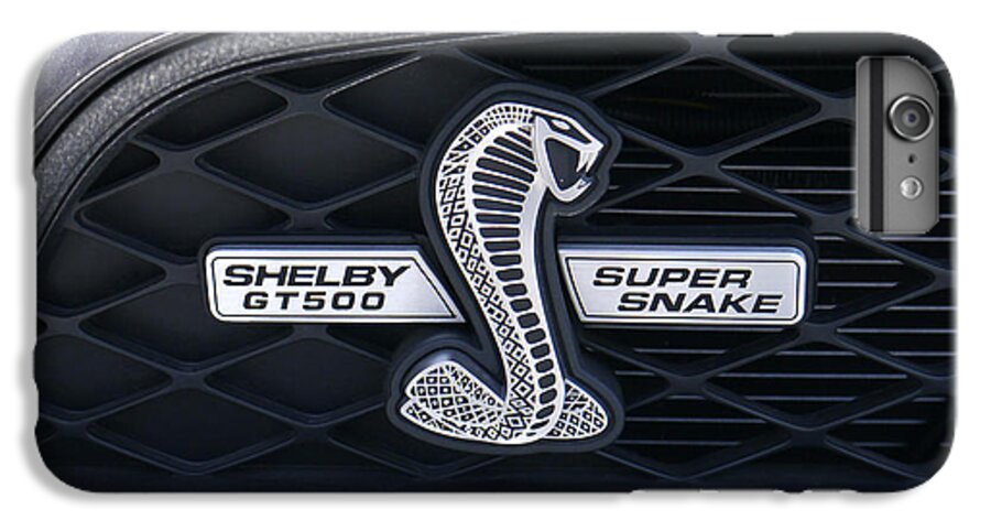 Transportation iPhone 6s Plus Case featuring the photograph SHELBY GT 500 Super Snake by Mike McGlothlen