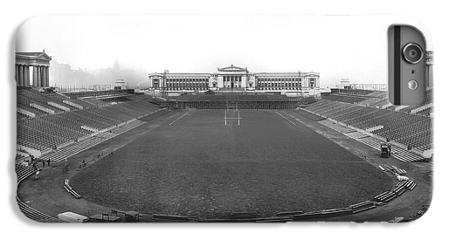 1920s iPhone 6s Plus Case featuring the photograph Soldier Field in Chicago by Underwood Archives