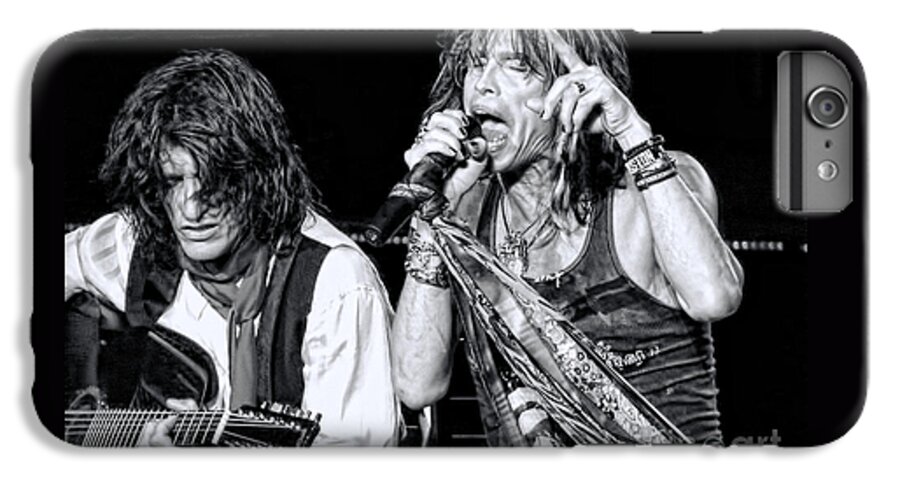 Steven Tyler iPhone 6s Plus Case featuring the photograph Steven Tyler Croons by Traci Cottingham