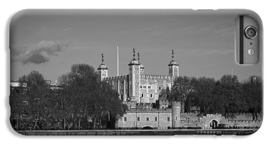 London iPhone 6s Plus Case featuring the photograph Tower of London riverside by Gary Eason
