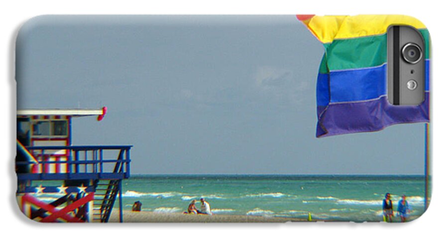 Miami iPhone 6s Plus Case featuring the photograph Miami beach #5 by Amanda Barcon
