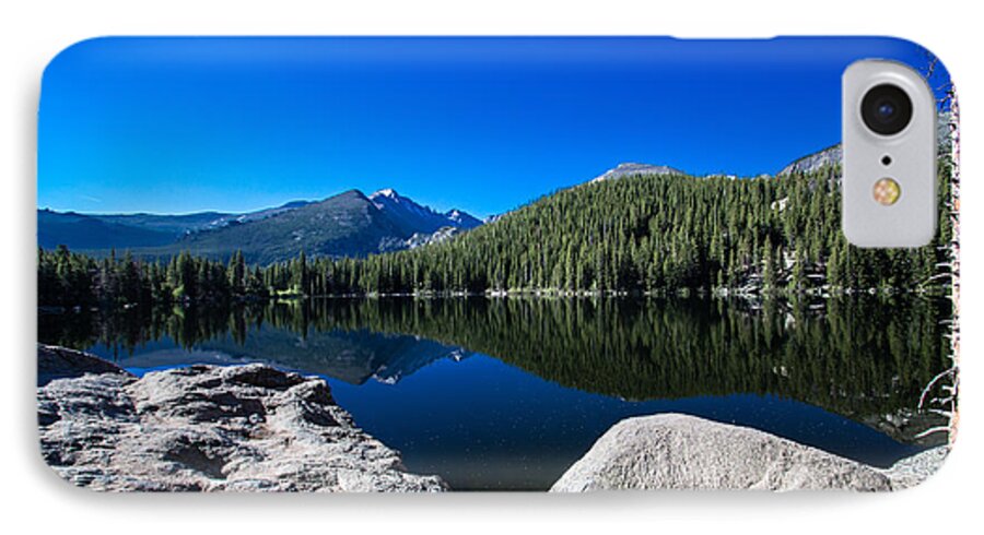 Bear Lake iPhone 7 Case featuring the photograph Bear Lake Morning #1 by Cathy Donohoue