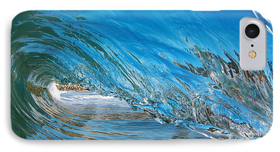 California iPhone 7 Case featuring the photograph Blue Glass #1 by Paul Topp