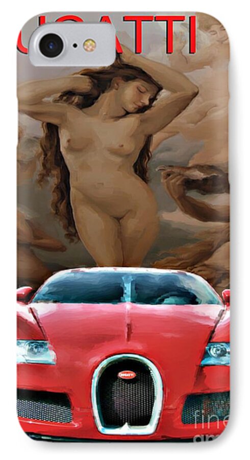 Bugatti iPhone 7 Case featuring the photograph Bugatti #1 by Tom Griffithe