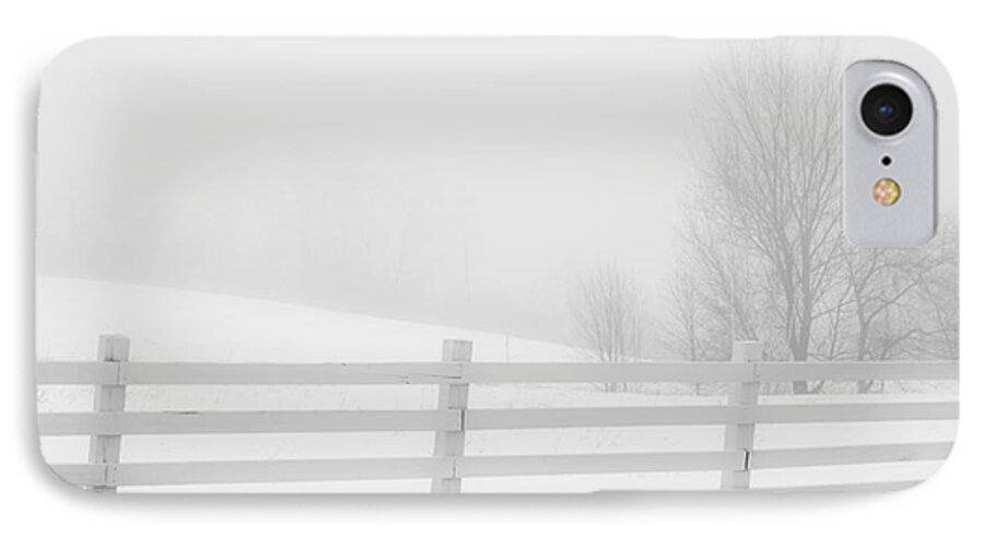 Fog iPhone 7 Case featuring the photograph Foggy Winters Day #1 by Alana Ranney
