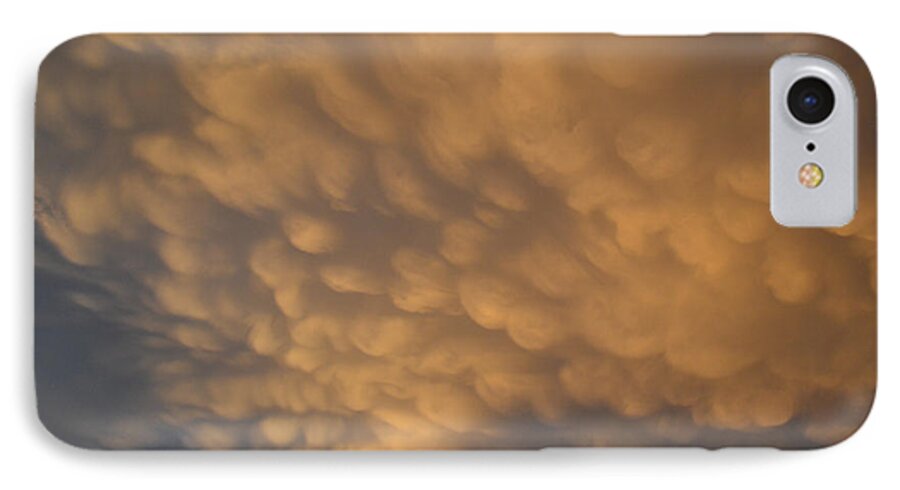 Mammatus iPhone 7 Case featuring the photograph Golden Light #1 by Lyle Crump