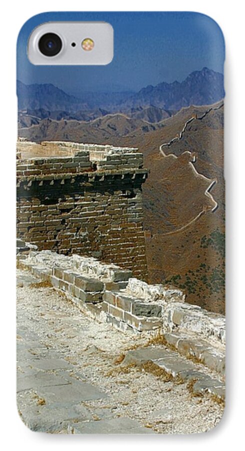 China iPhone 7 Case featuring the photograph Great Wall of China #1 by Henry Kowalski