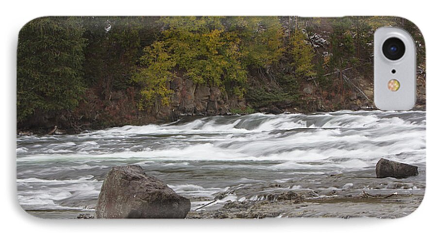 Nature iPhone 7 Case featuring the photograph LeHardy Rapids #1 by Gerry Sibell