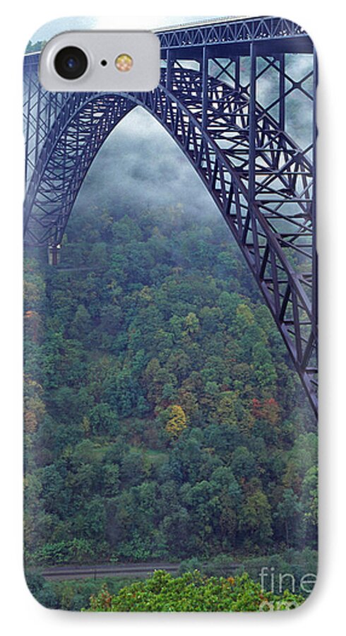 West Virginia iPhone 7 Case featuring the photograph New River Gorge Bridge #1 by Thomas R Fletcher