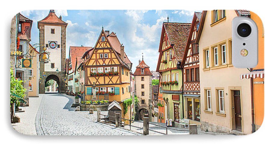 Rothenburg iPhone 7 Case featuring the photograph Rothenburg ob der Tauber #1 by JR Photography