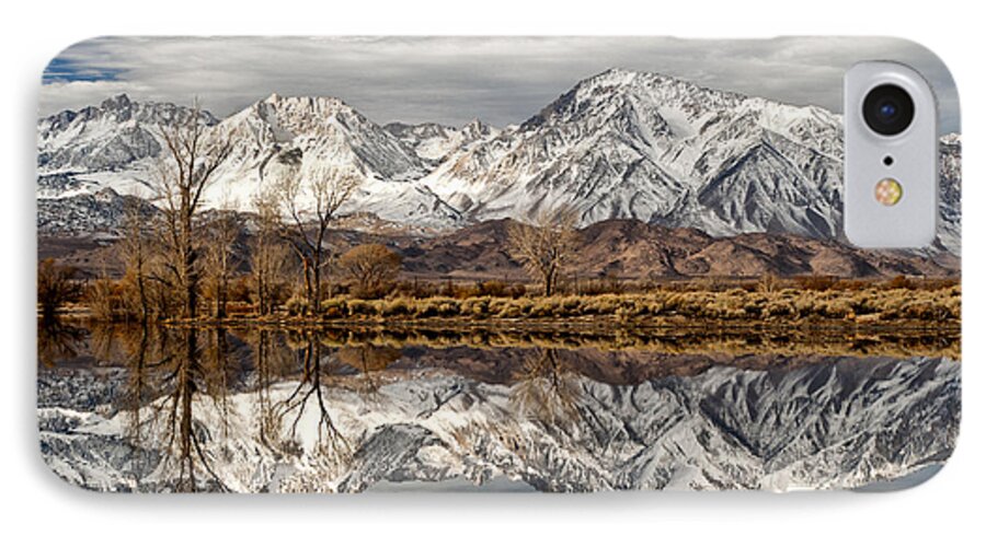 Water iPhone 7 Case featuring the photograph Sierra Reflections #1 by Cat Connor