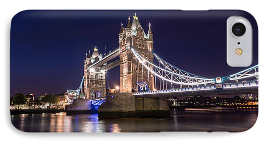 London iPhone 7 Case featuring the photograph Tower Bridge #1 by Matt Malloy