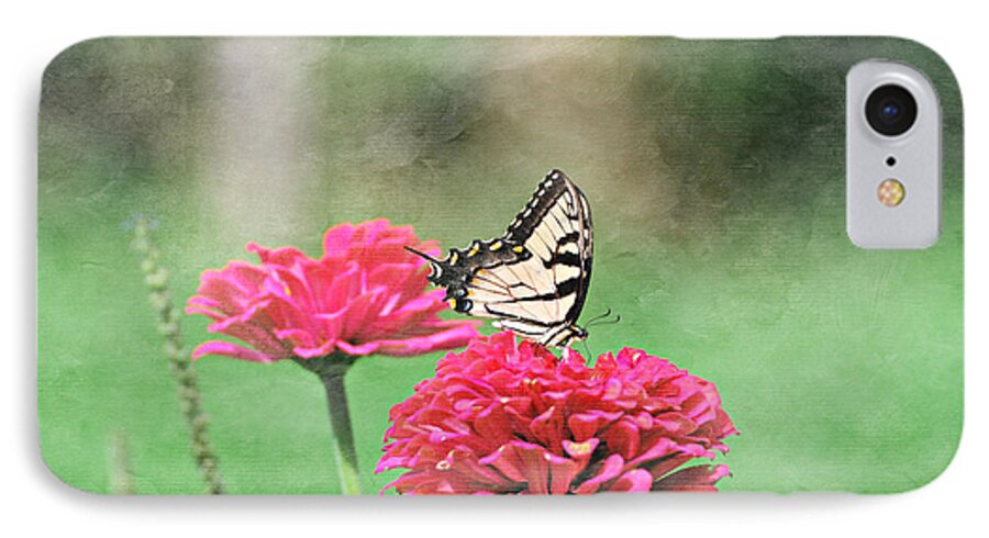 Swallowtail Butterfly iPhone 7 Case featuring the photograph Swallowtail Butterfly #14 by Lila Fisher-Wenzel