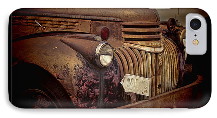 Chevy iPhone 7 Case featuring the photograph 1946 Chevy Truck by Ron Roberts