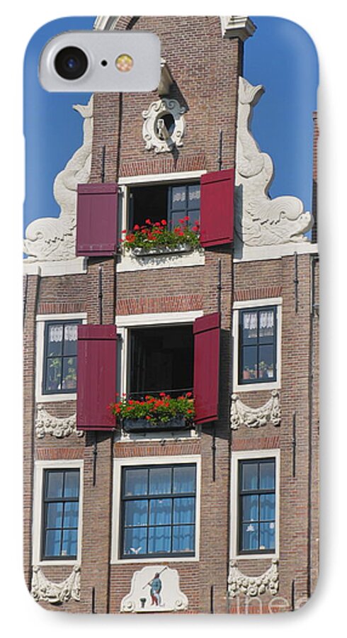 Amsterdam Buildings iPhone 7 Case featuring the photograph Good Morning #2 by Suzanne Oesterling