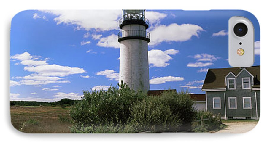 Photography iPhone 7 Case featuring the photograph Lighthouse In The Field, Highland #2 by Panoramic Images