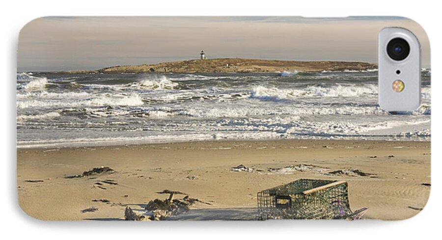 Maine iPhone 7 Case featuring the photograph Popham Beach on the Maine Coast #3 by Keith Webber Jr