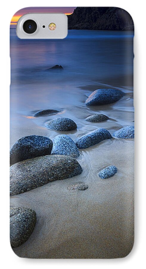 Seascape iPhone 7 Case featuring the photograph Campelo Beach Galicia Spain #4 by Pablo Avanzini