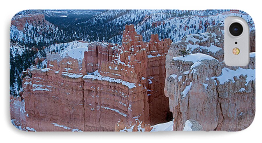 Bryce Canyon iPhone 7 Case featuring the photograph Sunset Point Bryce Canyon National Park #4 by Fred Stearns