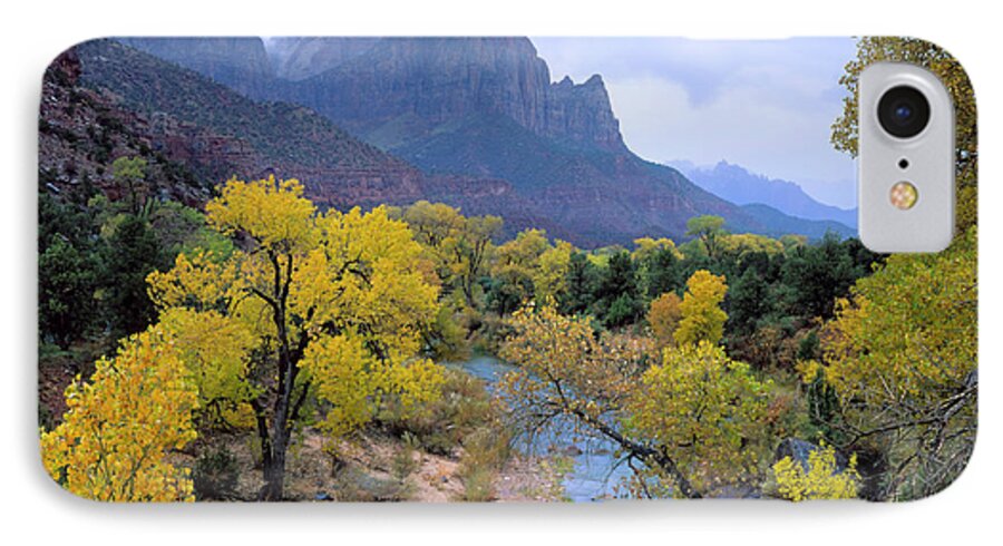 America iPhone 7 Case featuring the photograph Zion National Park, Utah #5 by Scott T. Smith