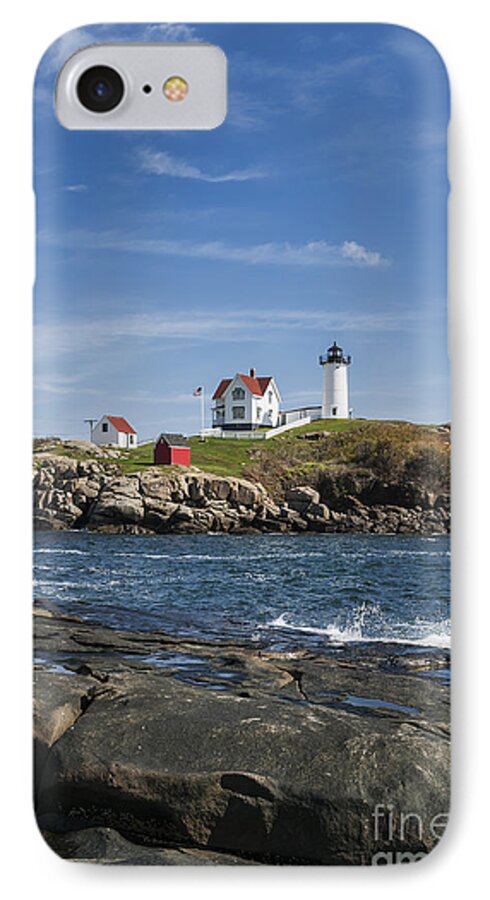 Cape Neddick iPhone 7 Case featuring the photograph Nubble Lighthouse #7 by John Greim