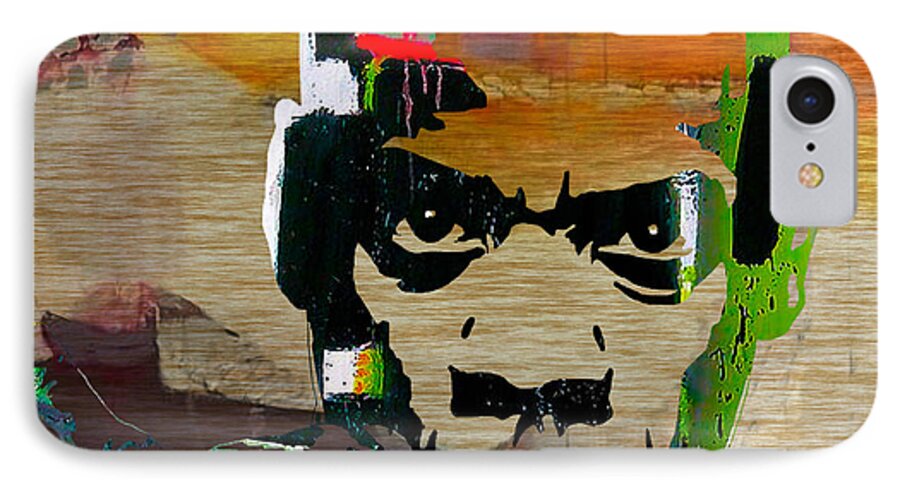 Jay Z Paintings Mixed Media Mixed Media Mixed Media iPhone 7 Case featuring the mixed media Jay Z #4 by Marvin Blaine