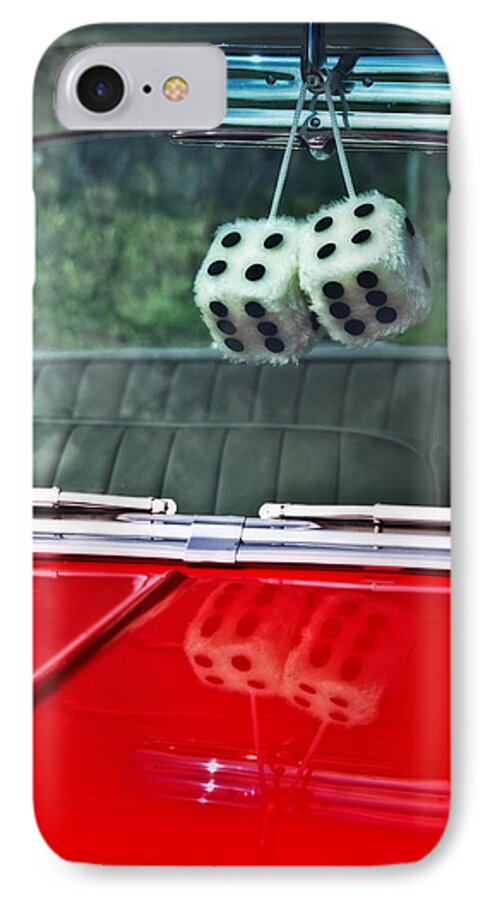 Dice iPhone 7 Case featuring the photograph A Bit Dicey by Mark Alder