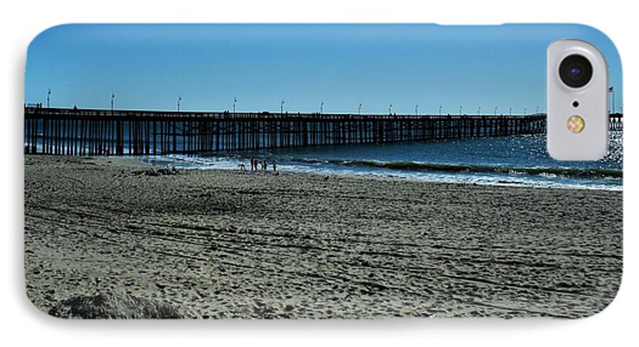 Family iPhone 7 Case featuring the photograph A Day At The Beach by Michael Gordon