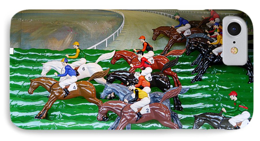 Richard Reeve iPhone 7 Case featuring the photograph A Day at the Races by Richard Reeve