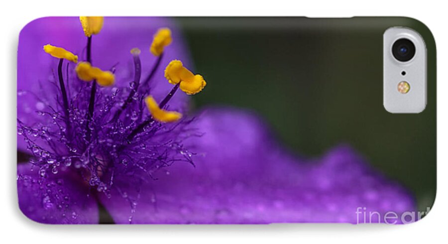 Macro Floral Images iPhone 7 Case featuring the photograph Abundance by Mary Lou Chmura