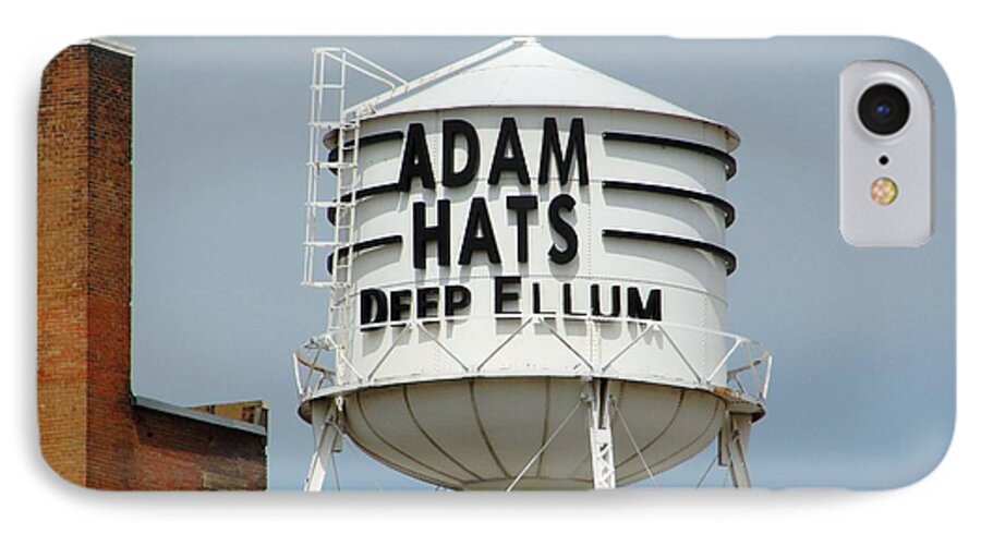 Dallas iPhone 7 Case featuring the photograph Adam Hats in Deep Ellum by Norma Brock