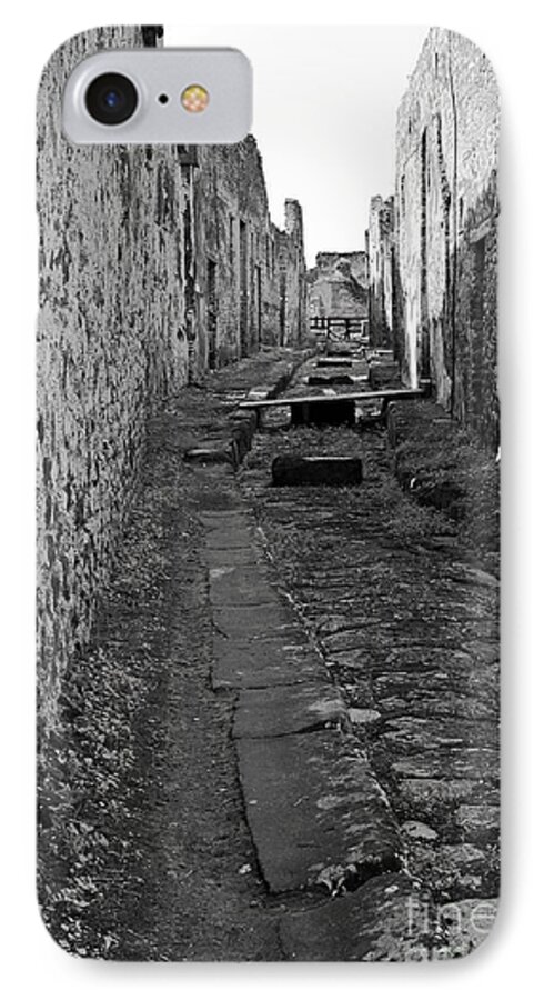Pompeii iPhone 7 Case featuring the photograph Alleyway by Marion Galt