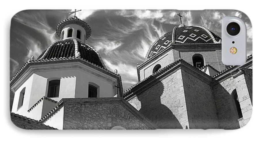 Altea iPhone 7 Case featuring the photograph Altea Cathedral by Rod Jones