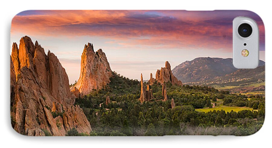 Colorado iPhone 7 Case featuring the photograph An Early Summer Morning by Tim Reaves