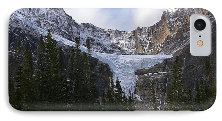 Photograph iPhone 7 Case featuring the photograph Angel Glacier by Rhonda McDougall