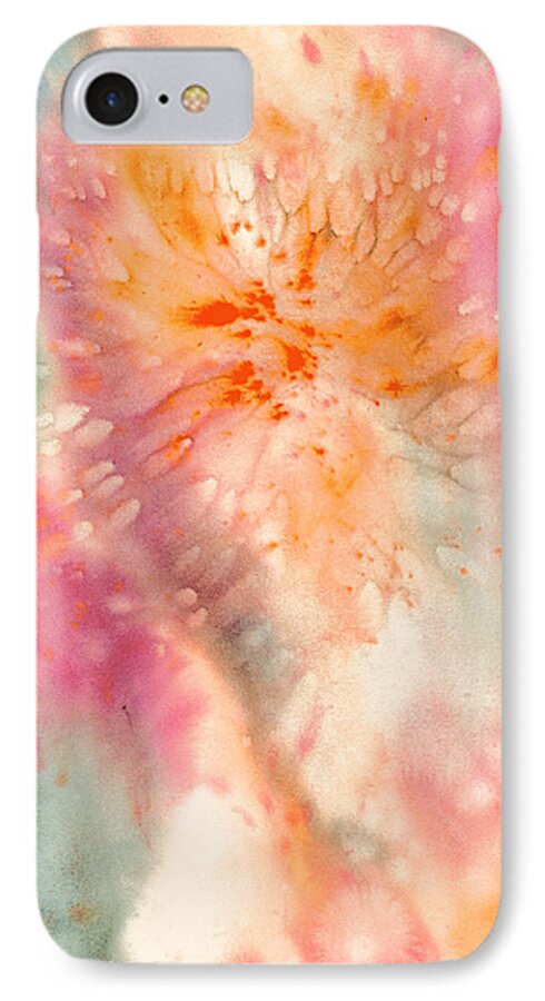 Angel iPhone 7 Case featuring the painting Angel of Light by Lynda Hoffman-Snodgrass