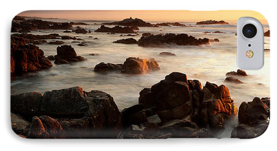 California iPhone 7 Case featuring the photograph Asilomar Sunset by Eric Foltz