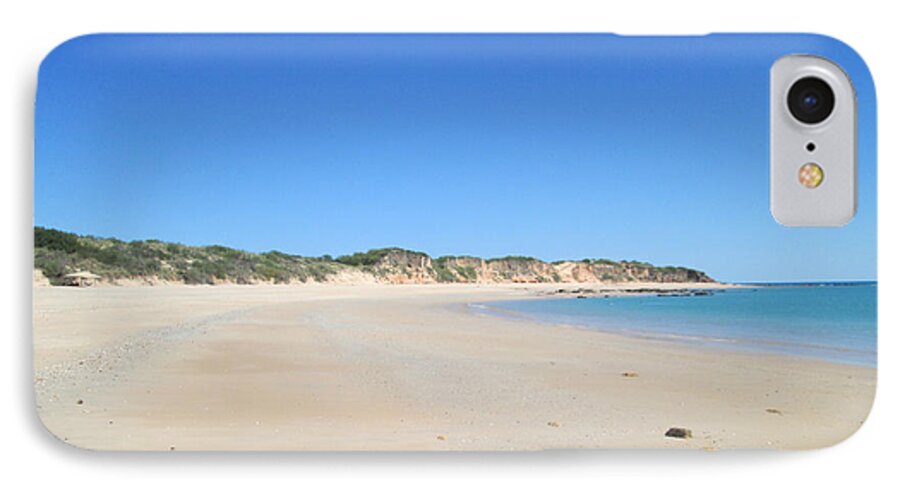 Australia iPhone 7 Case featuring the photograph Australian Beach by John Mathews