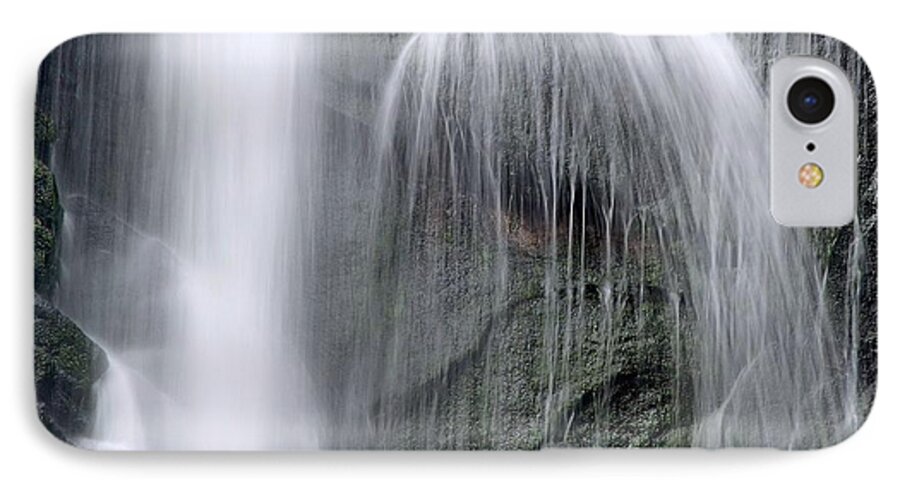 Landscape iPhone 7 Case featuring the digital art Australian Waterfall 3 by Tim Richards