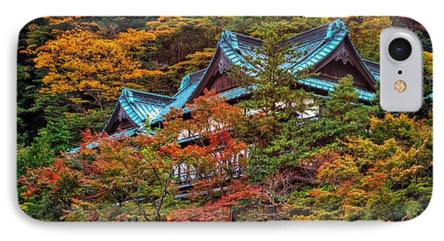 Japan iPhone 7 Case featuring the photograph Autum in Japan by John Swartz