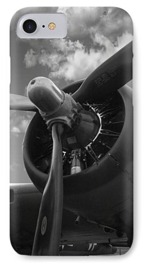 Photos Photographs iPhone 7 Case featuring the photograph B-17 Engine by Rod Seel
