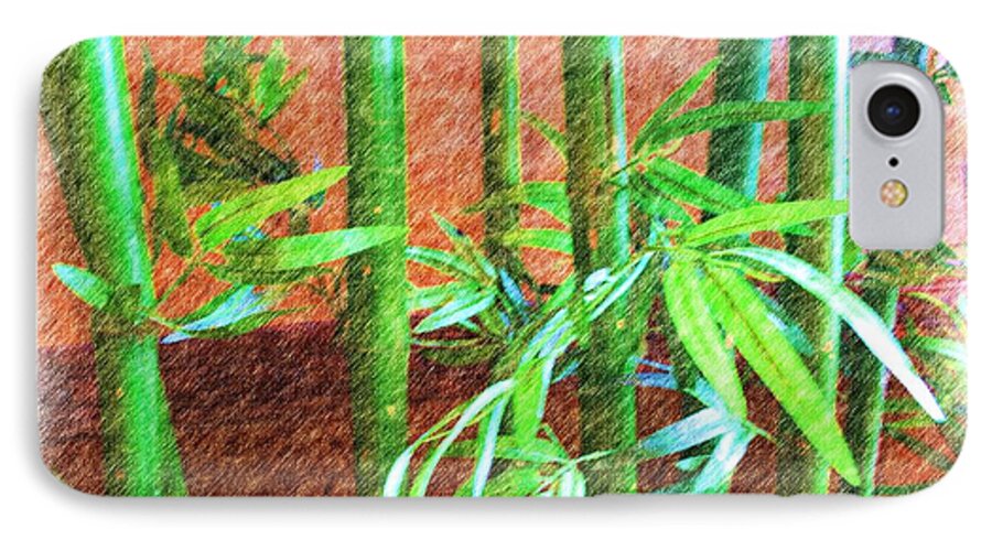 Quincy Illinois iPhone 7 Case featuring the photograph Bamboo #1 by Luther Fine Art