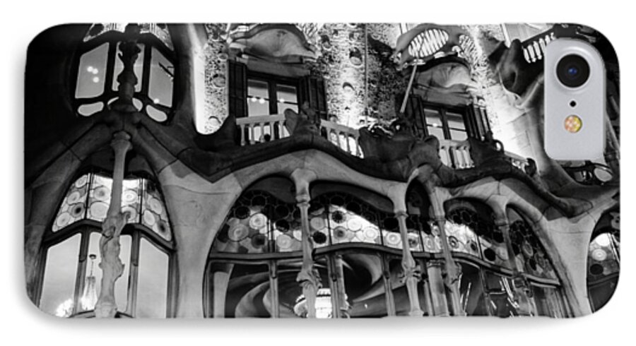 Barcelona iPhone 7 Case featuring the photograph Barcelona - Casa Batllo by AM FineArtPrints