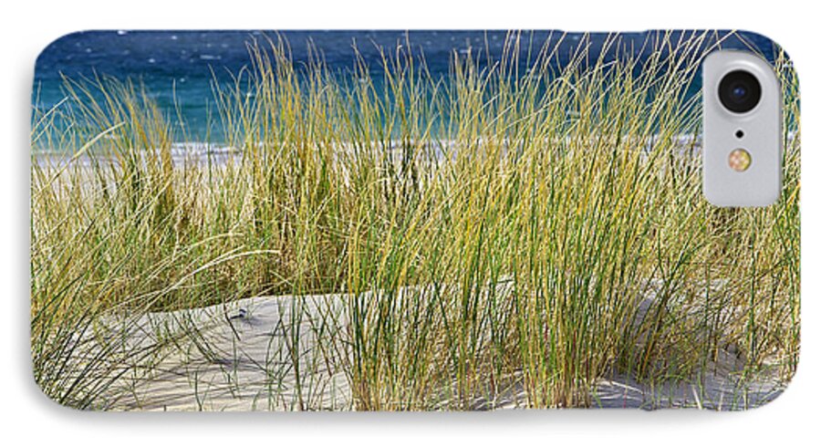 Beach iPhone 7 Case featuring the photograph Beach Gras by Juergen Klust