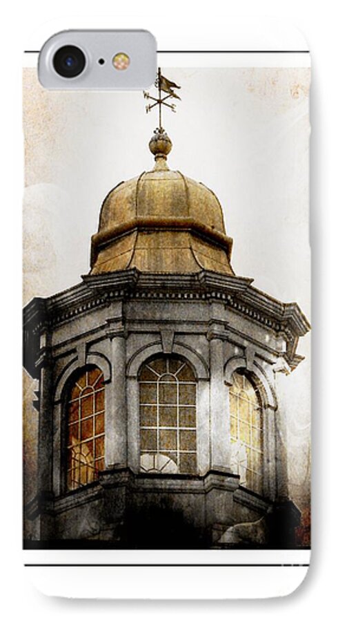  Architecture iPhone 7 Case featuring the photograph Bell Tower by Marcia Lee Jones