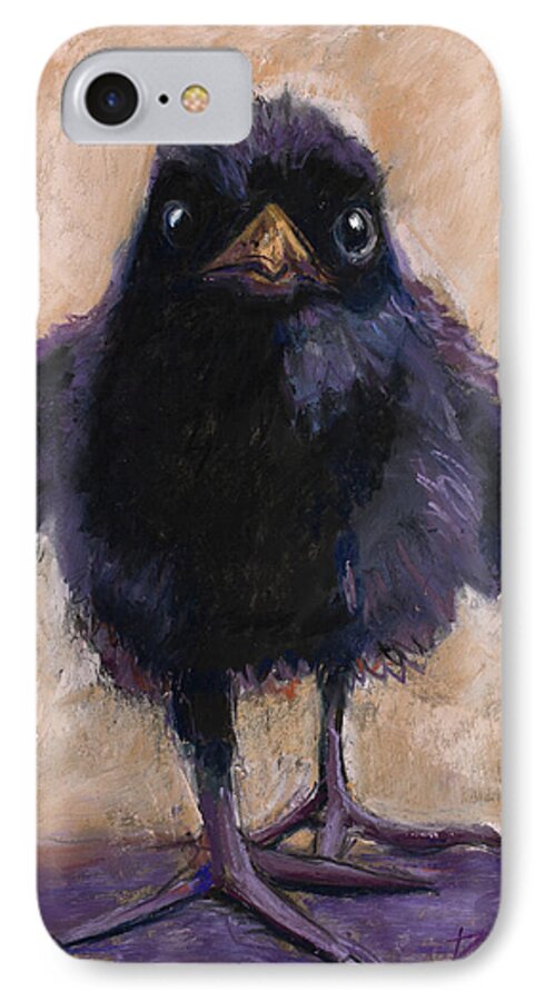 Blackbird iPhone 7 Case featuring the painting Big Foot by Billie Colson