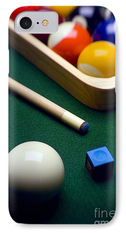 Billiard iPhone 7 Case featuring the photograph Billiards by Tony Cordoza