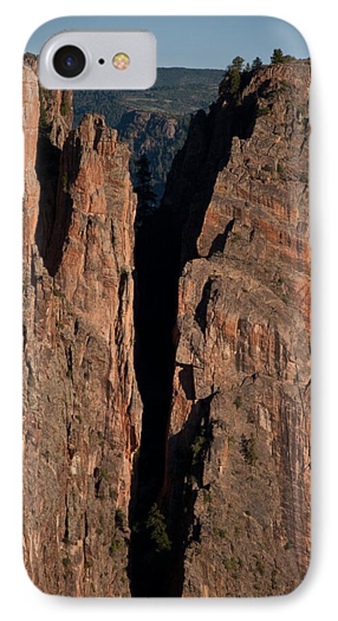 Rock iPhone 7 Case featuring the photograph Black Canyon Island View by Eric Rundle