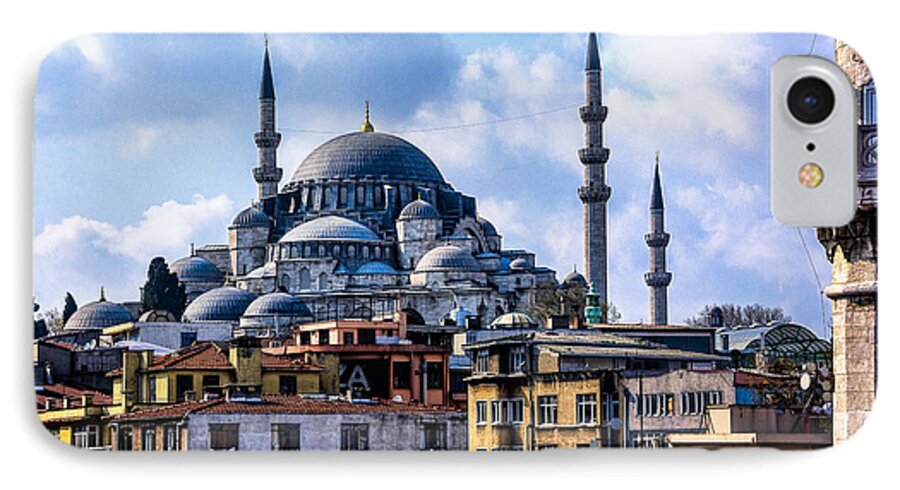 Istanbul iPhone 7 Case featuring the photograph Blue Mosque in Istanbul by Marion McCristall